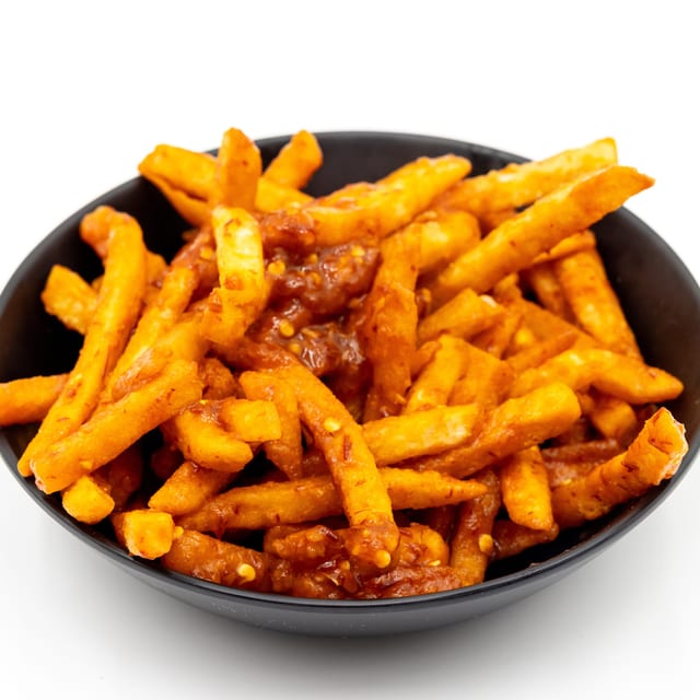 Spicy Garlic Fries.