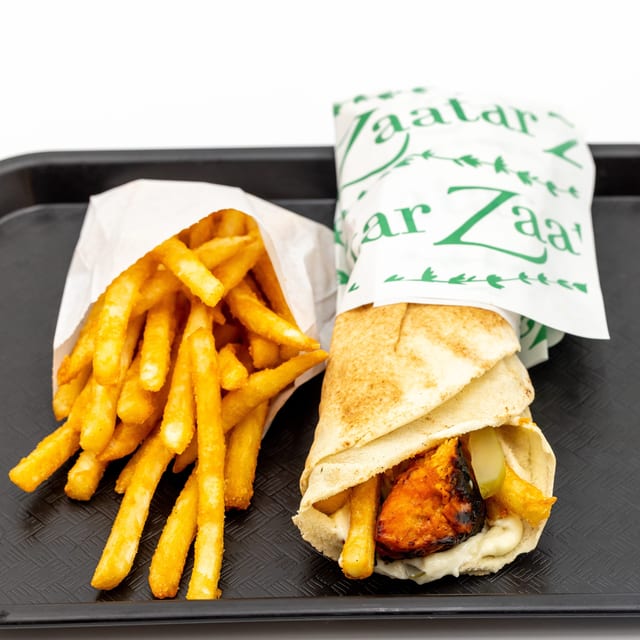 Chicken Kabob Wrap.